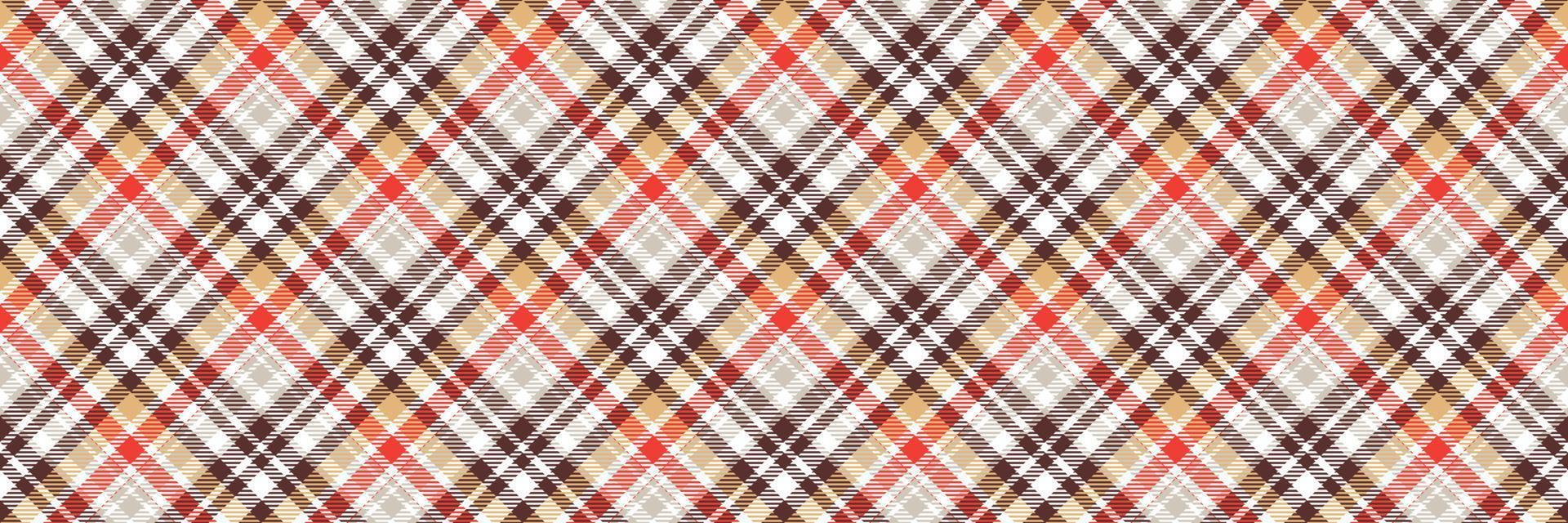 Check Plaid pattern  seamless is a patterned cloth consisting of criss crossed, horizontal and vertical bands in multiple colours.plaid Seamless for  scarf,pyjamas,blanket,duvet,kilt large shawl. vector