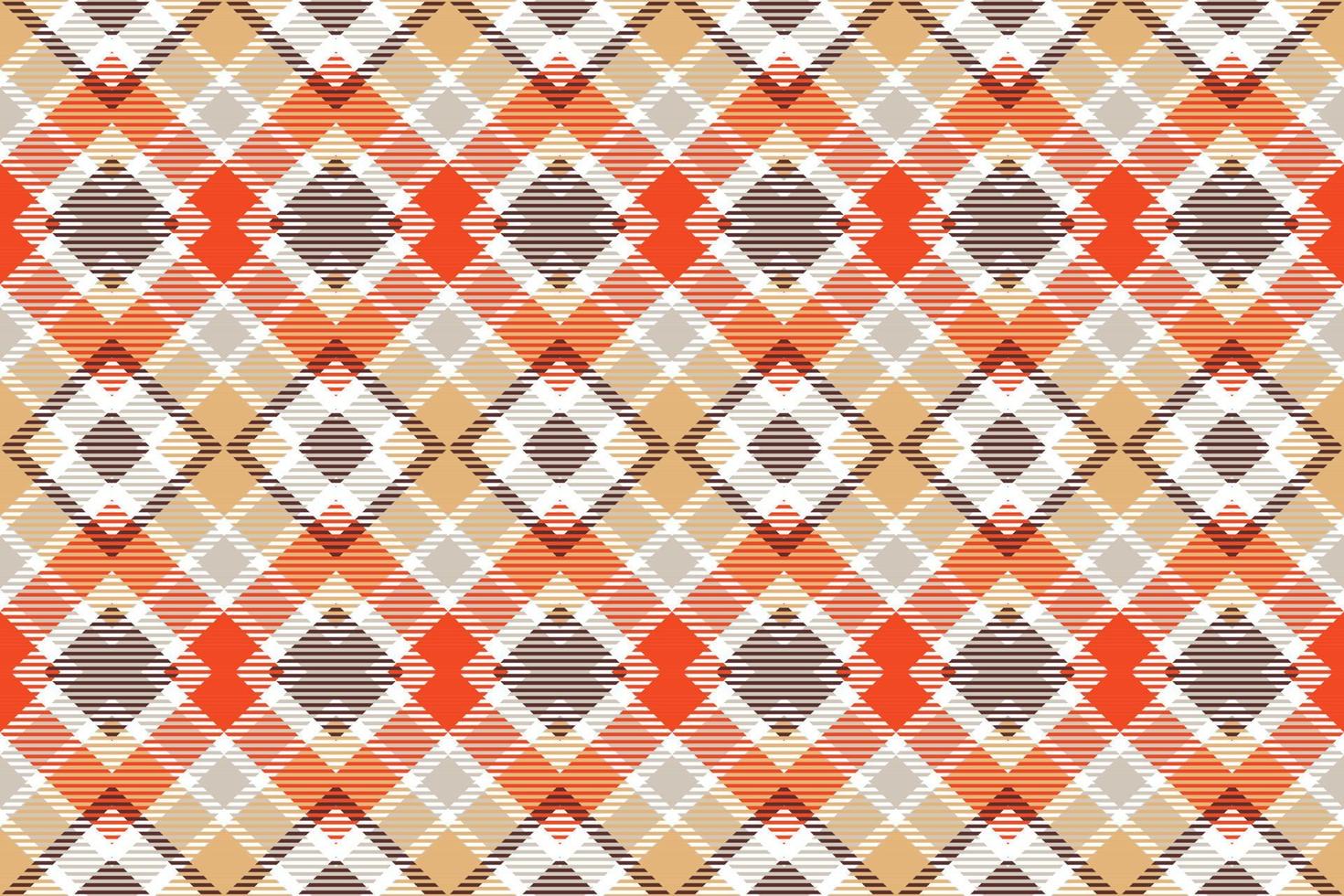 Checkered Plaids pattern seamless is a patterned cloth consisting of criss crossed, horizontal and vertical bands in multiple colours.plaid Seamless For scarf,pyjamas,blanket,duvet,kilt large shawl. vector