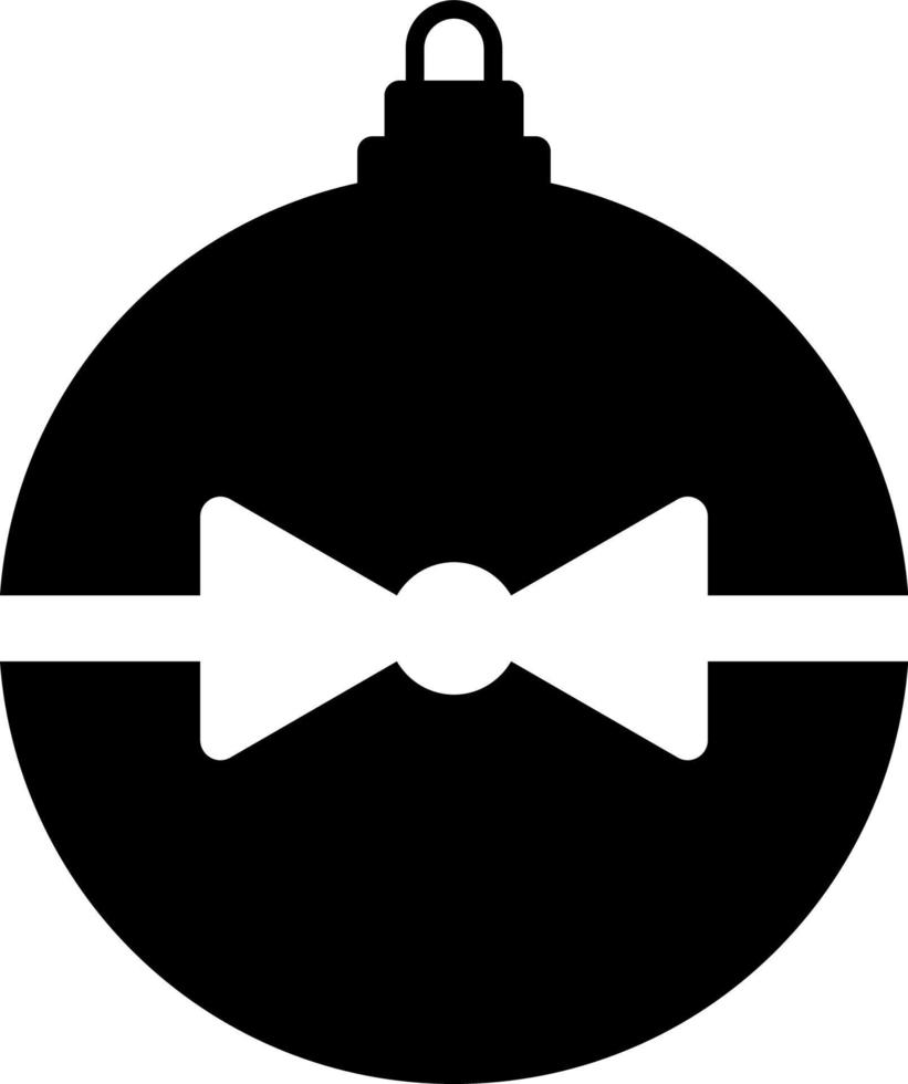 Christmas ball icon. Vector icon
