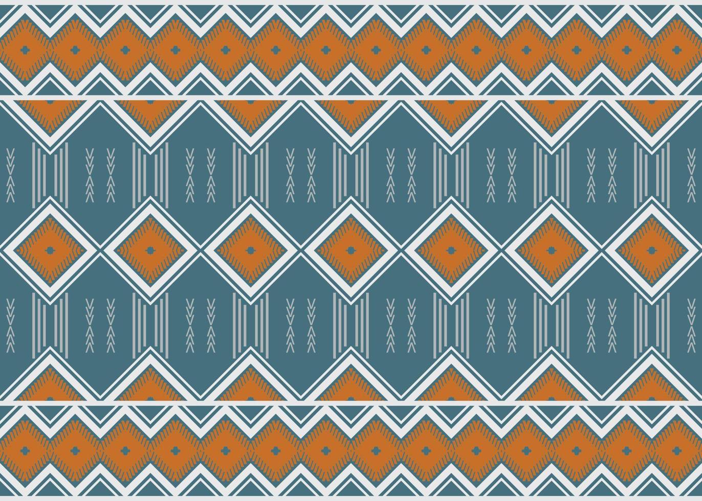Ethnic pattern. traditional patterned Native American art It is a pattern created by combining geometric shapes. Create beautiful fabric patterns. Design for print. Using in the fashion industry. vector