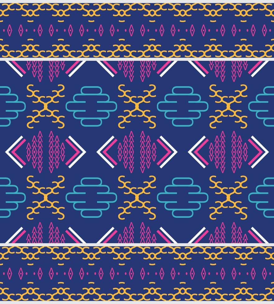 African Motif Ethnic seamless pattern background. geometric ethnic oriental pattern traditional. Ethnic Aztec style abstract vector illustration. design for print texture,fabric,saree,sari,carpet.