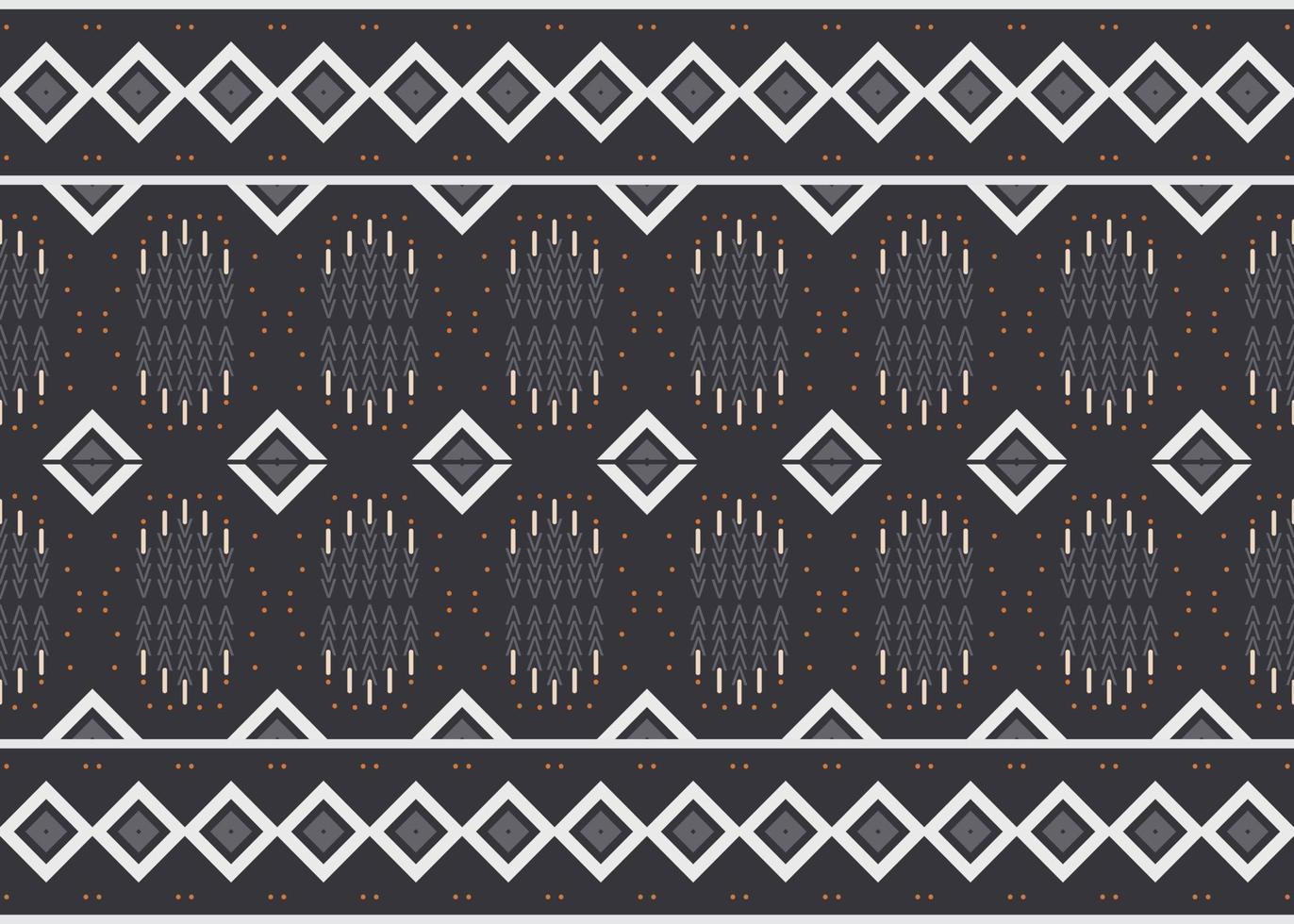 Ethnic flower tribal Aztec Geometric Traditional ethnic oriental design for the background. Folk embroidery, Indian, Scandinavian, Gypsy, Mexican, African rug, carpet. vector