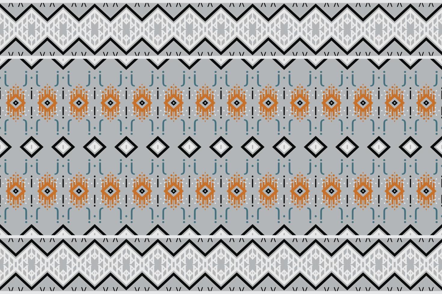 Ethnic pattern Philippine textile. Traditional ethnic pattern design It is a pattern geometric shapes. Create beautiful fabric patterns. Design for print. Using in the fashion industry. vector