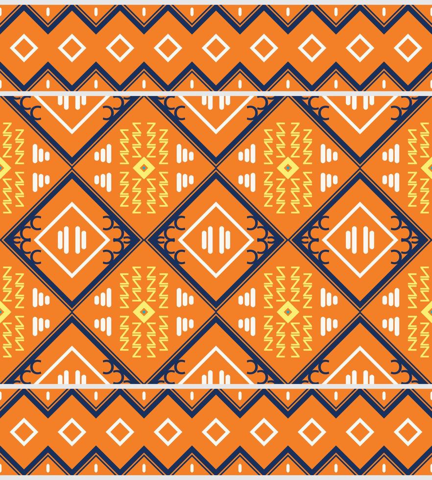 Vector ethnic design pattern. traditional pattern design It is a pattern geometric shapes. Create beautiful fabric patterns. Design for print. Using in the fashion industry.