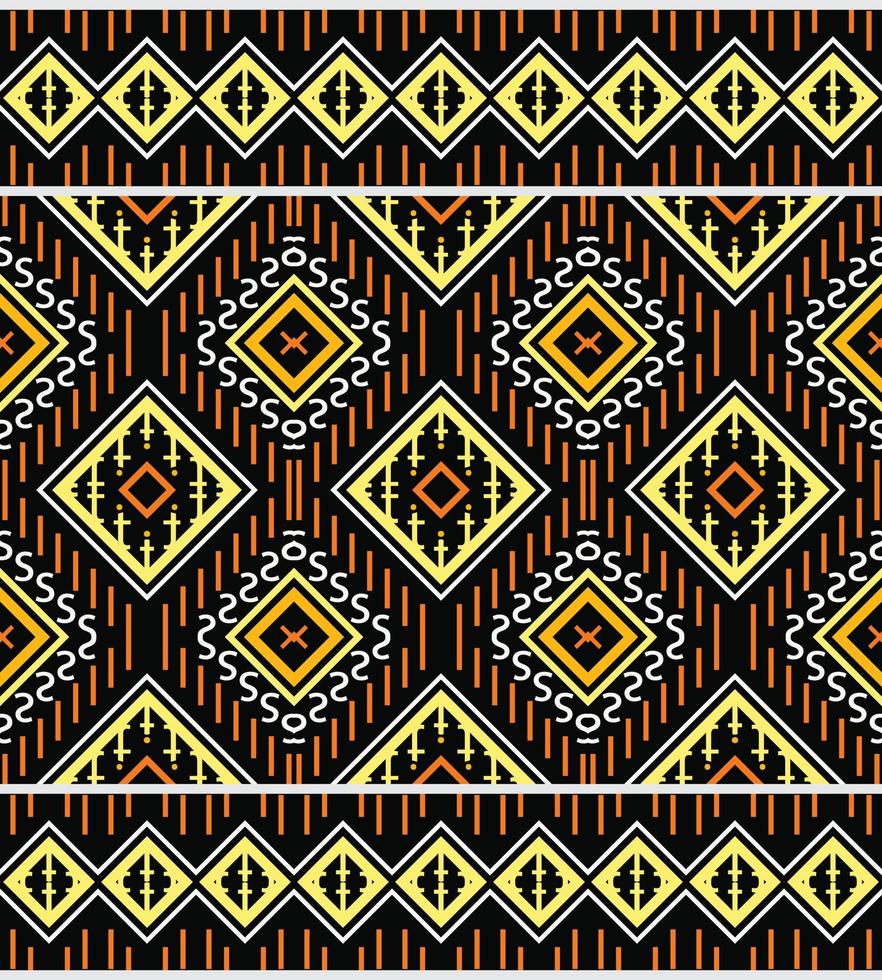 Seamless Indian ethnic patterns. traditional patterned vector It is a pattern geometric shapes. Create beautiful fabric patterns. Design for print. Using in the fashion industry.