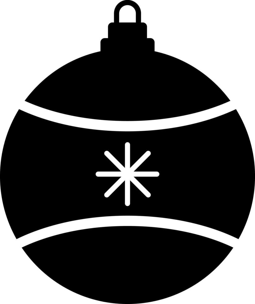 christmas ball icon, flat design best vector icon. Vector icon