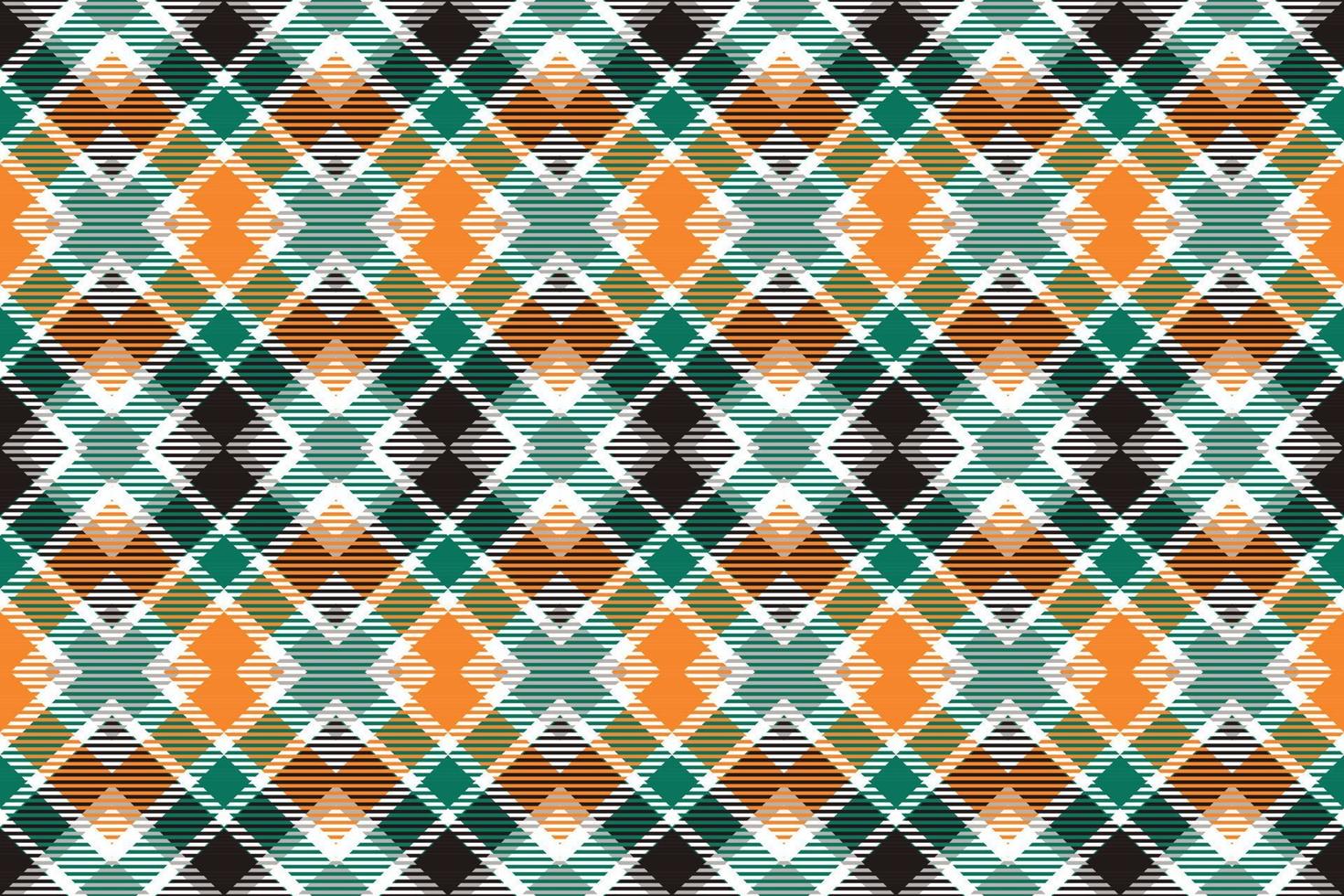 Checkered Tartan pattern plaid is a patterned cloth consisting of criss crossed, horizontal and vertical bands in multiple colours.plaid Seamless For scarf,pyjamas,blanket,duvet,kilt large shawl. vector