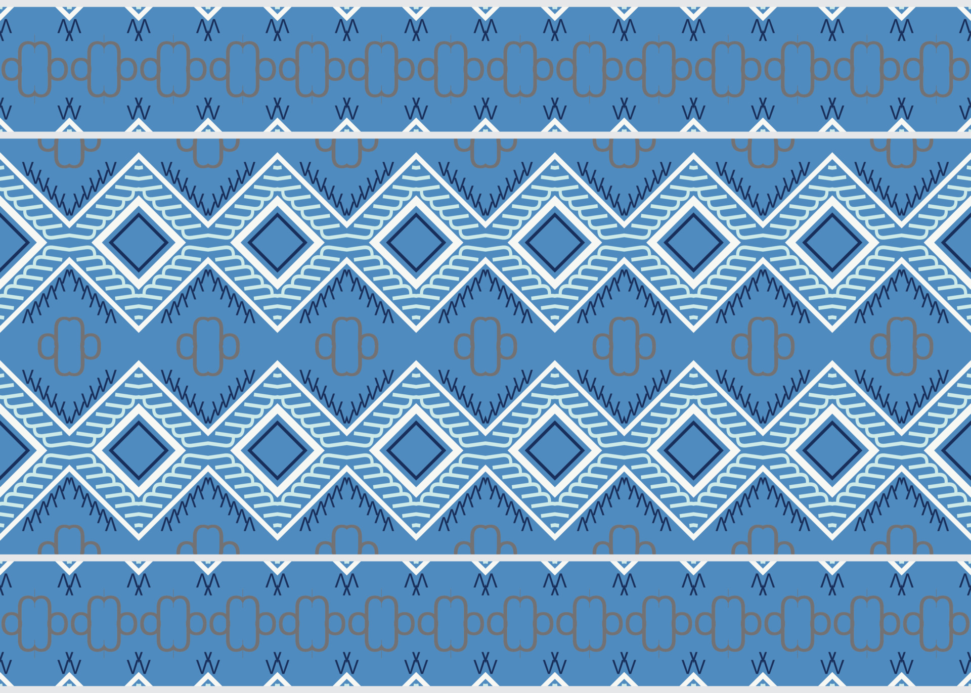 Simple ethnic design drawing. Traditional ethnic pattern design It is a