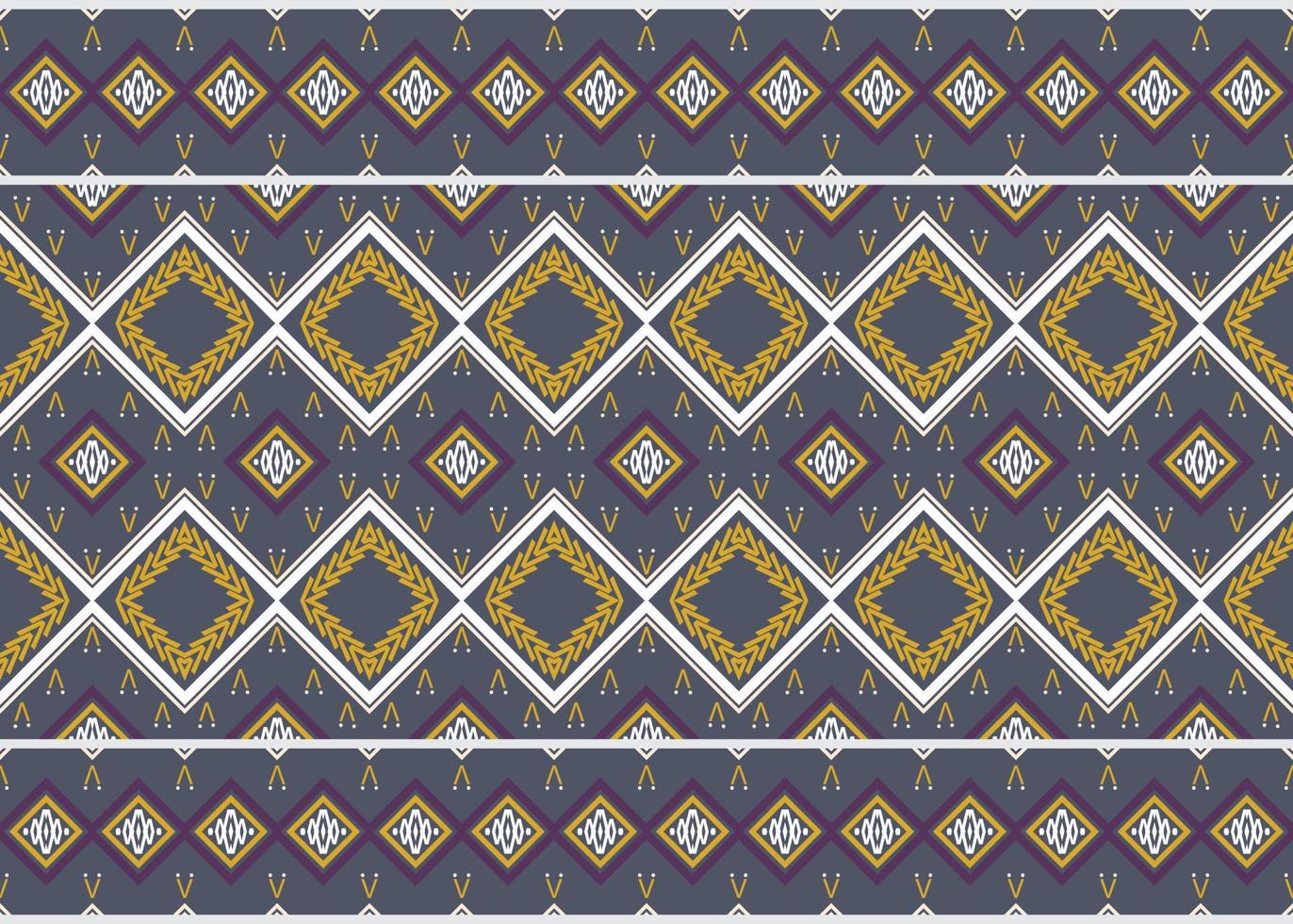 Ethnic seamless tribal African Geometric Traditional ethnic oriental design for the background. Folk embroidery, Indian, Scandinavian, Gypsy, Mexican, African rug, carpet. vector