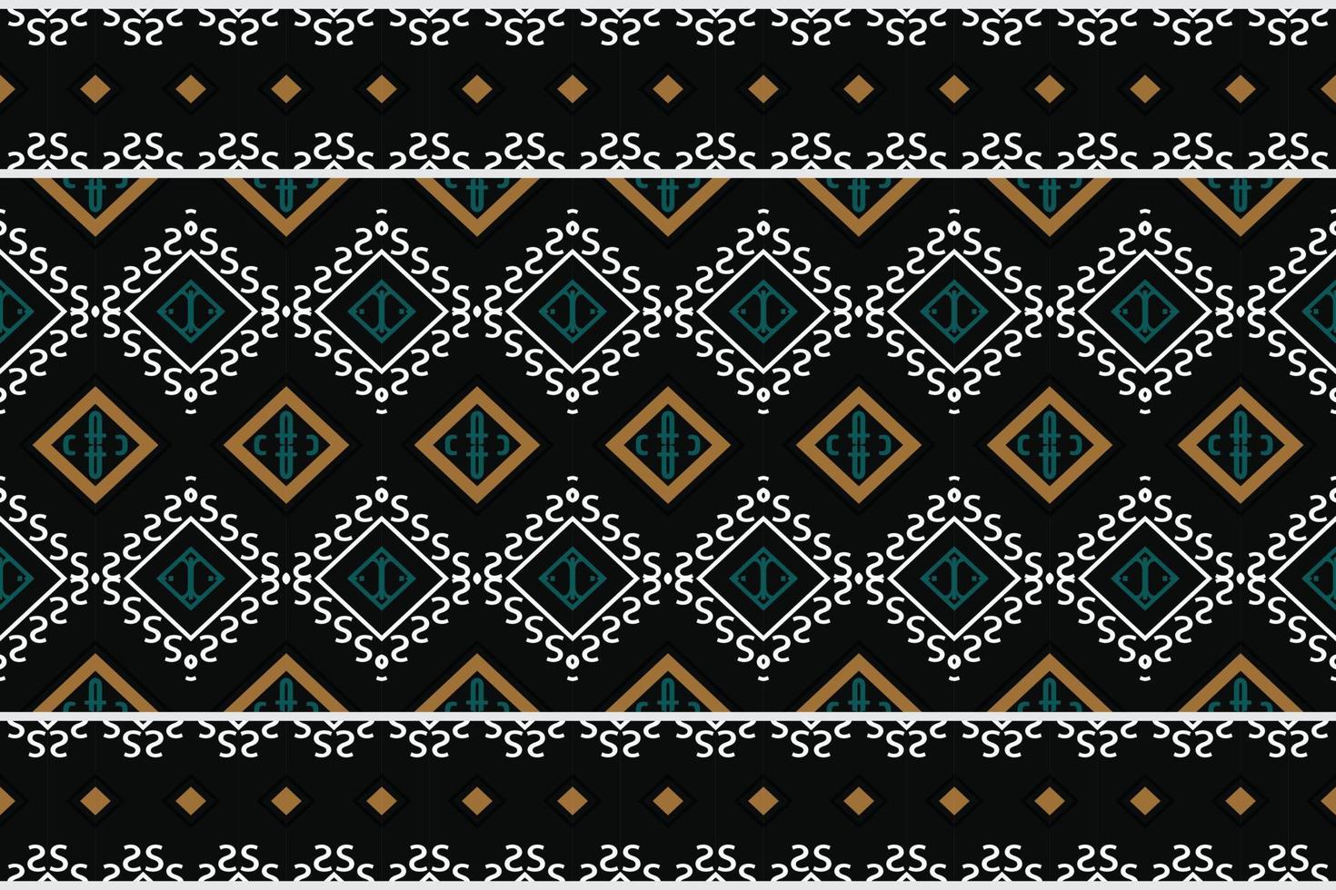 Ethnic stripe tribal cross Geometric Traditional ethnic oriental design for the background. Folk embroidery, Indian, Scandinavian, Gypsy, Mexican, African rug, carpet. vector