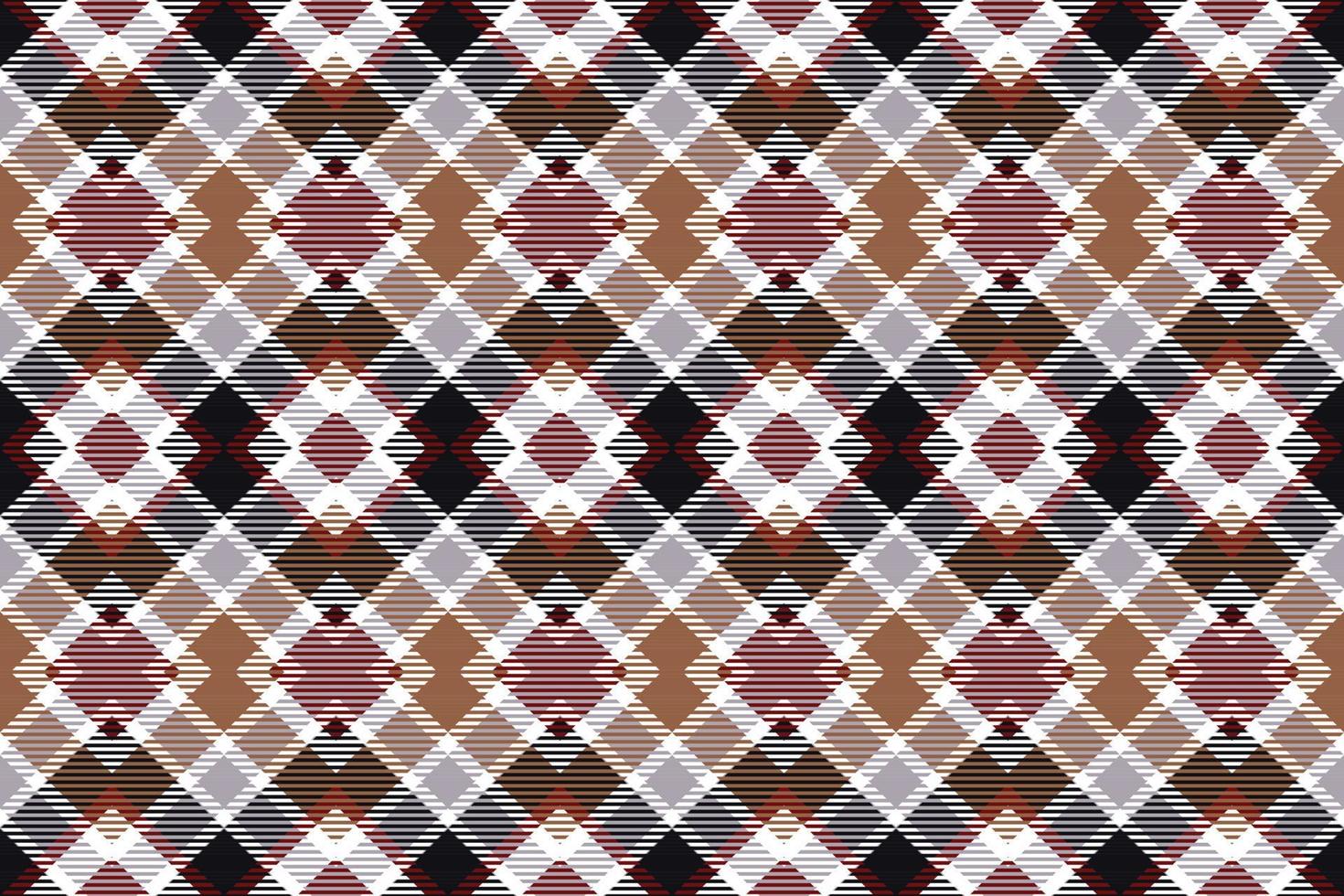 a cuadros tartán modelo es un estampado paño consistente de entrecruzado cruzado, horizontal y vertical bandas en múltiple colores.plaid sin costura para bufanda, pijama, manta, edredón, falda escocesa grande chal. vector