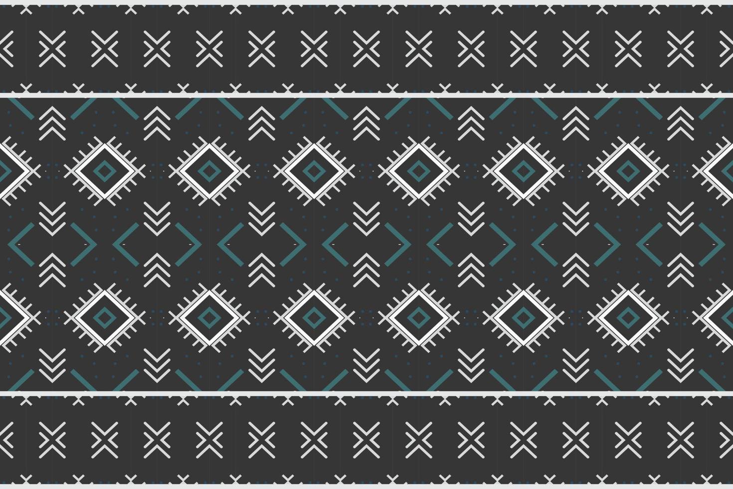 Indian ethnic design pattern. Geometric ethnic pattern traditional Design It is a pattern geometric shapes. Create beautiful fabric patterns. Design for print. Using in the fashion industry. vector