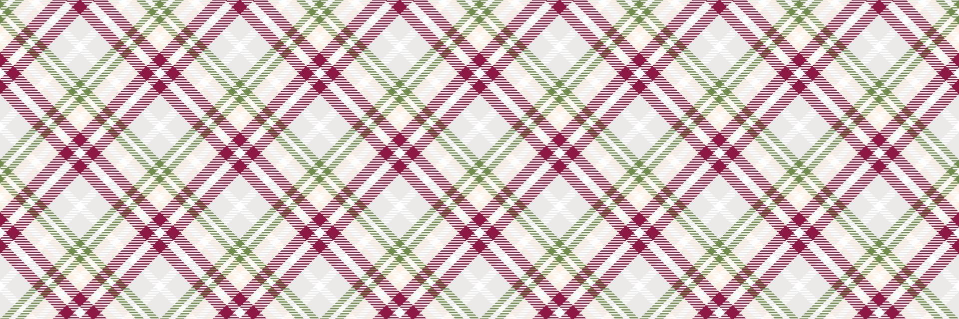 Check plaid pattern is a patterned cloth consisting of criss crossed, horizontal and vertical bands in multiple colours.plaid Seamless for  scarf,pyjamas,blanket,duvet,kilt large shawl. vector