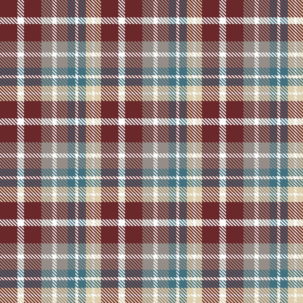 Tartan pattern seamless is a patterned cloth consisting of criss crossed, horizontal and vertical bands in multiple colours.Seamless tartan for  scarf,pyjamas,blanket,duvet,kilt large shawl. vector