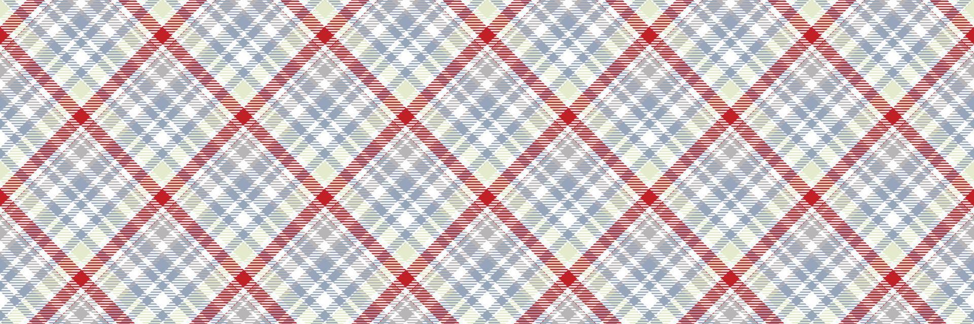 Plaids seamless pattern is a patterned cloth consisting of criss crossed, horizontal and vertical bands in multiple colours.plaid Seamless for  scarf,pyjamas,blanket,duvet,kilt large shawl. vector