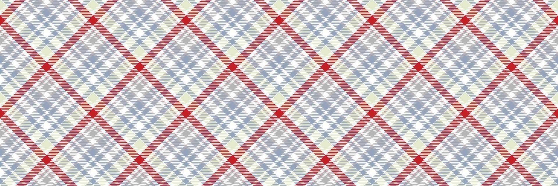 Plaids seamless pattern is a patterned cloth consisting of criss crossed, horizontal and vertical bands in multiple colours.plaid Seamless for  scarf,pyjamas,blanket,duvet,kilt large shawl. vector