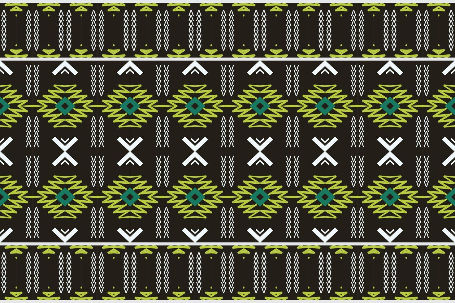 Indian ethnic pattern. traditional pattern African art It is a pattern geometric shapes. Create beautiful fabric patterns. Design for print. Using in the fashion industry. vector