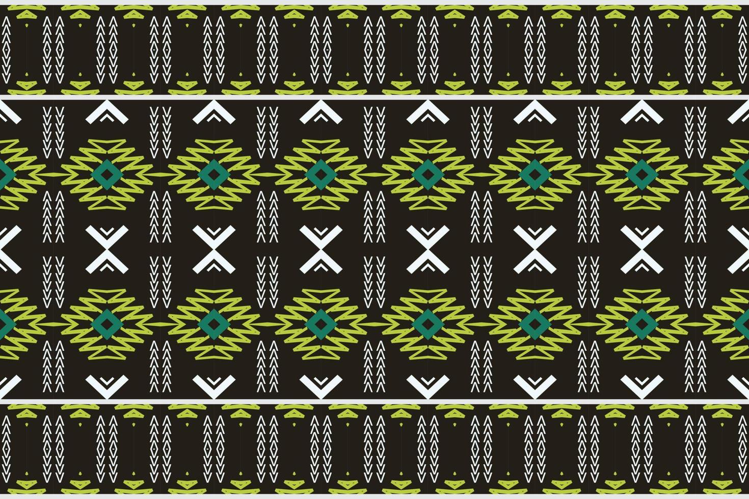 Indian ethnic pattern. traditional pattern African art It is a pattern geometric shapes. Create beautiful fabric patterns. Design for print. Using in the fashion industry. vector