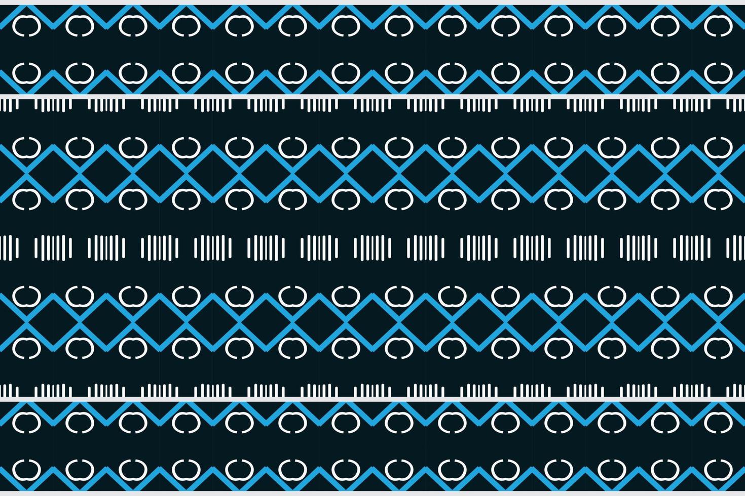 The geometric ethnic pattern design. Traditional ethnic patterns vectors It is a pattern geometric shapes. Create beautiful fabric patterns. Design for print. Using in the fashion industry.