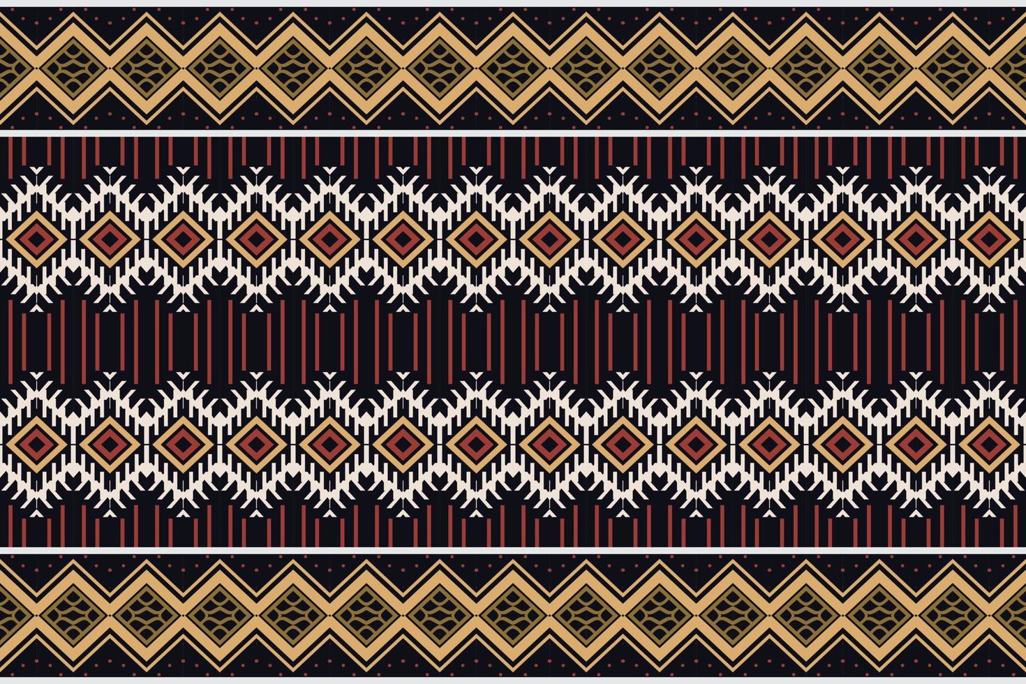 Tribal pattern vector. traditional patterned carpets It is a pattern geometric shapes. Create beautiful fabric patterns. Design for print. Using in the fashion industry. vector