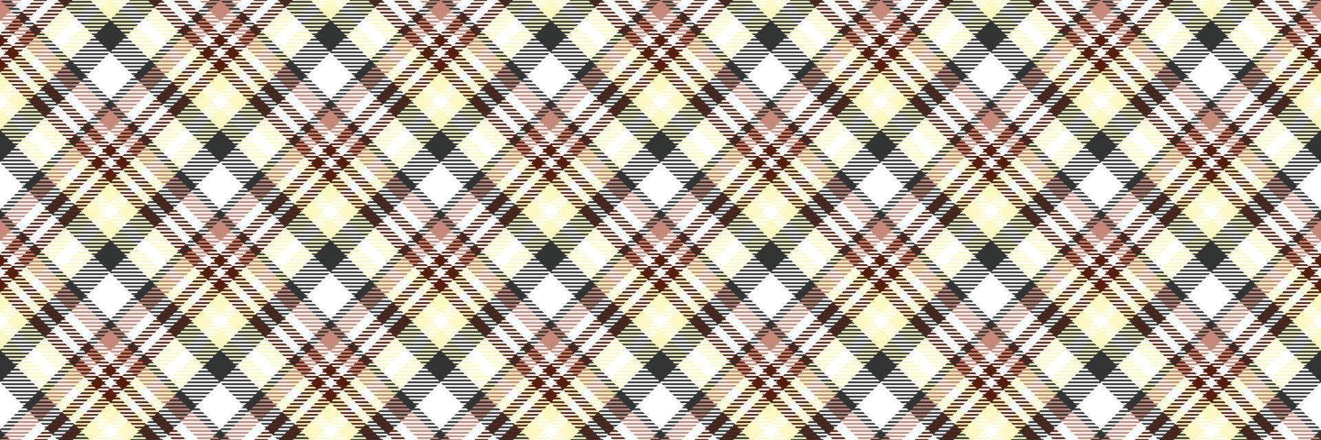 Plaid pattern  seamless is a patterned cloth consisting of criss crossed, horizontal and vertical bands in multiple colours.plaid Seamless for  scarf,pyjamas,blanket,duvet,kilt large shawl. vector