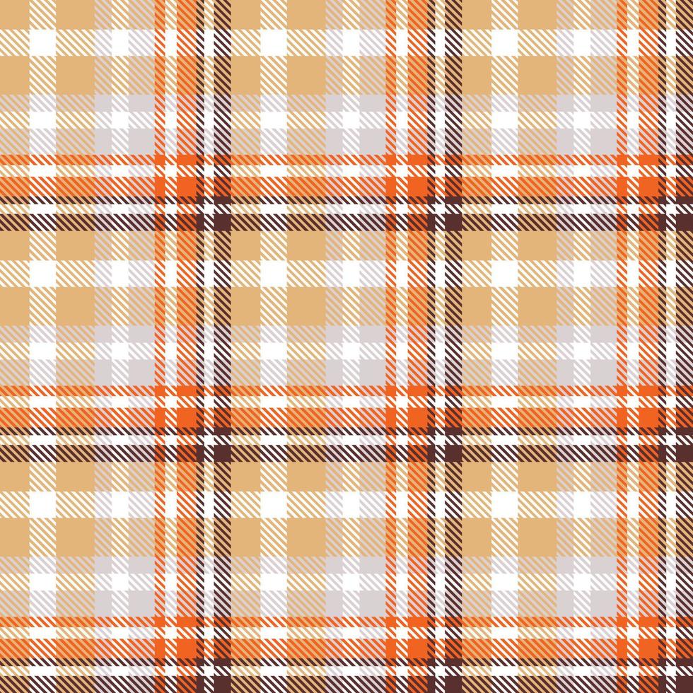 Tartan seamless pattern is a patterned cloth consisting of criss crossed, horizontal and vertical bands in multiple colours.Seamless tartan for  scarf,pyjamas,blanket,duvet,kilt large shawl. vector