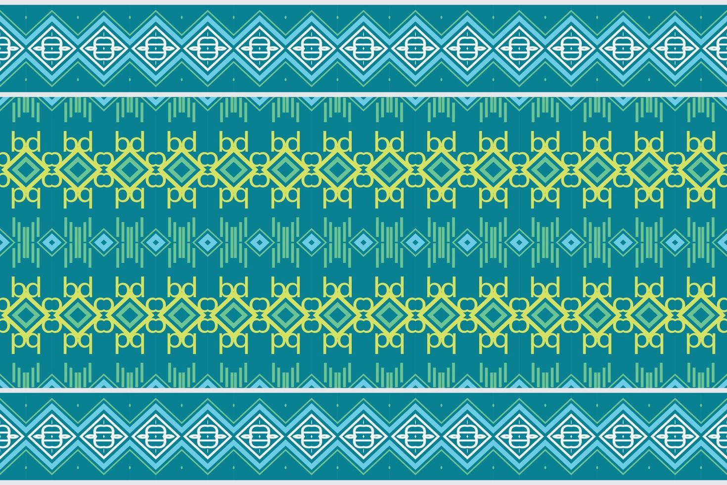 Ethnic pattern wallpaper. traditional patterned carpets It is a pattern geometric shapes. Create beautiful fabric patterns. Design for print. Using in the fashion industry. vector