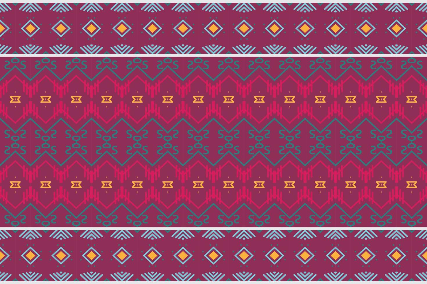 Simple ethnic design in the Philippines. traditional patterned vector It is a pattern geometric shapes. Create beautiful fabric patterns. Design for print. Using in the fashion industry.