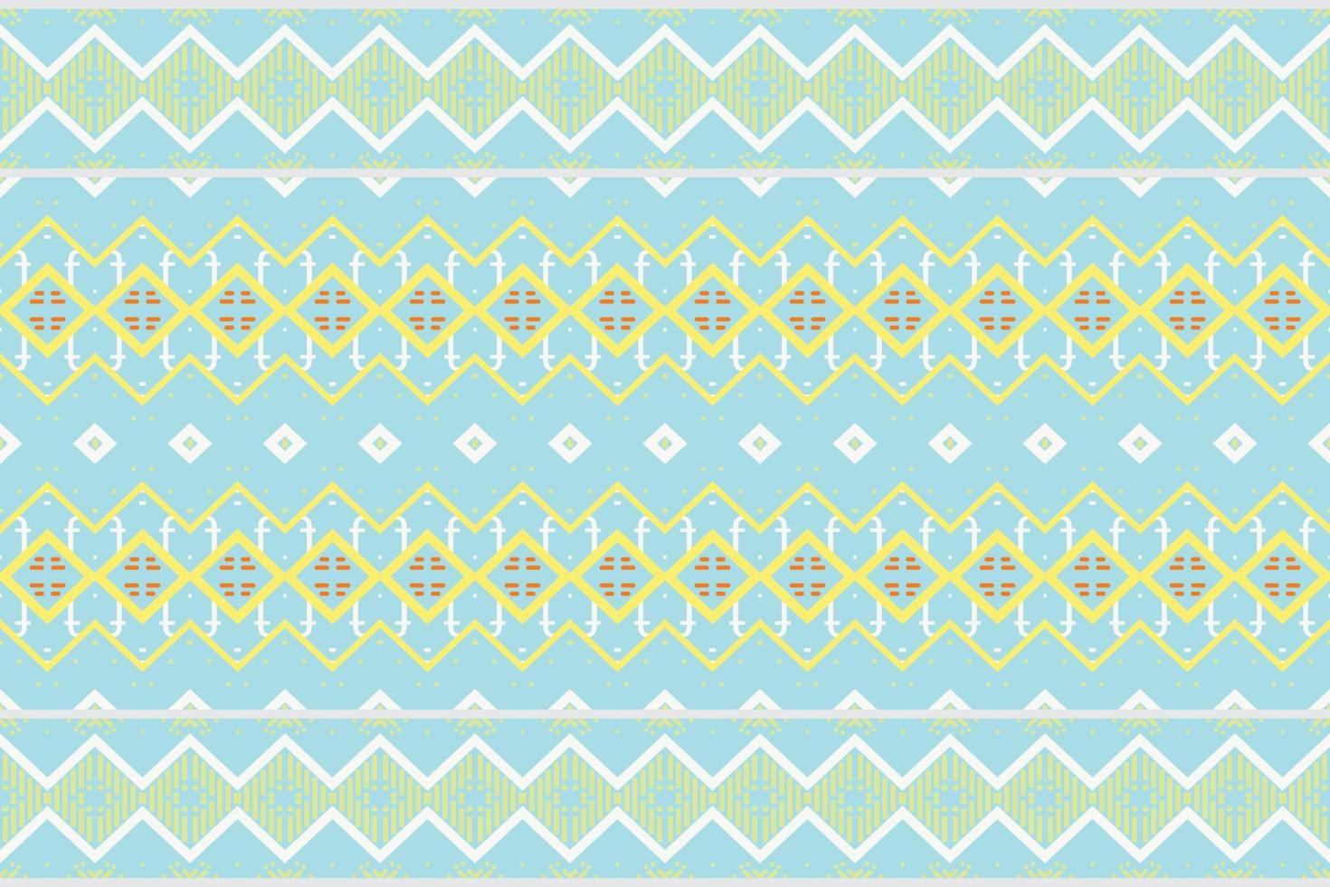 Simple ethnic design patterns. Traditional ethnic pattern design It is a pattern geometric shapes. Create beautiful fabric patterns. Design for print. Using in the fashion industry. vector