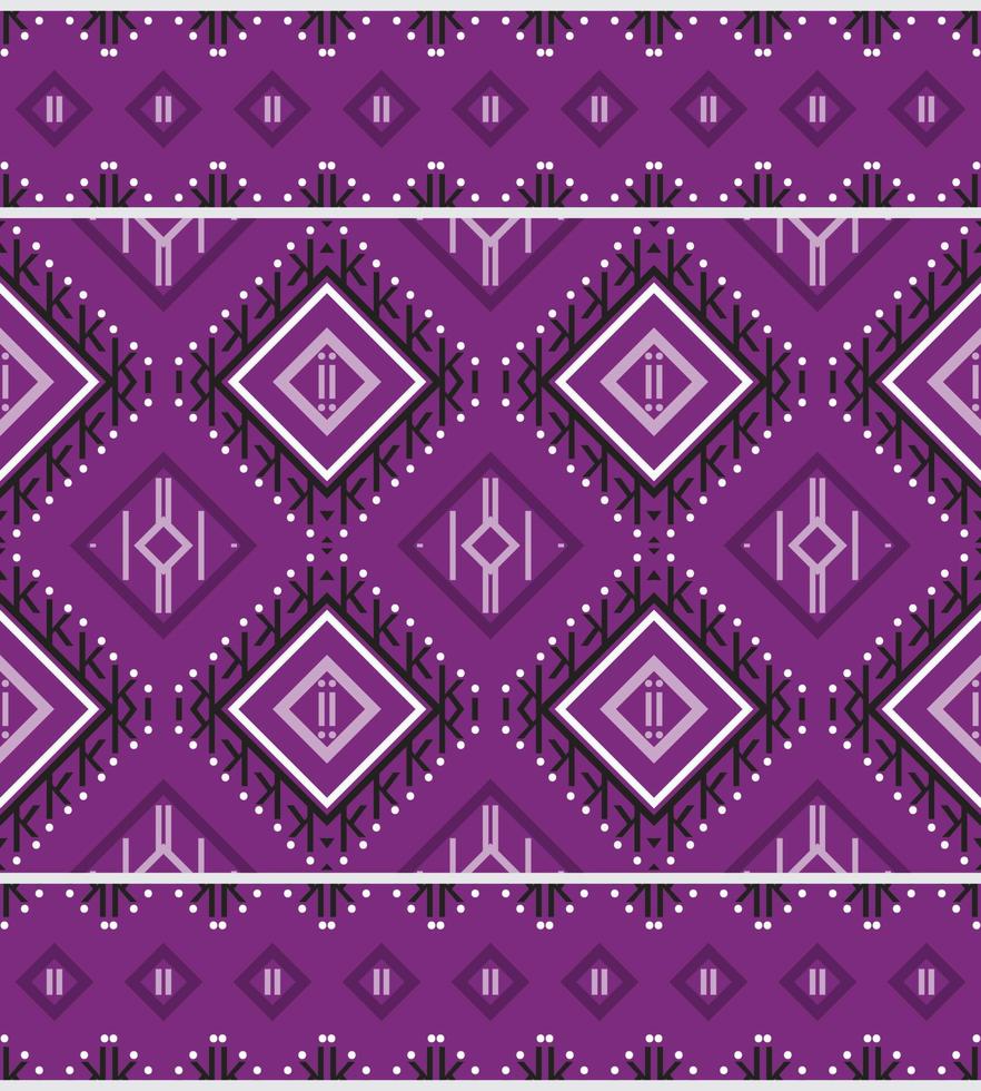 Vector ethnic design pattern. Traditional ethnic pattern design It is a pattern geometric shapes. Create beautiful fabric patterns. Design for print. Using in the fashion industry.