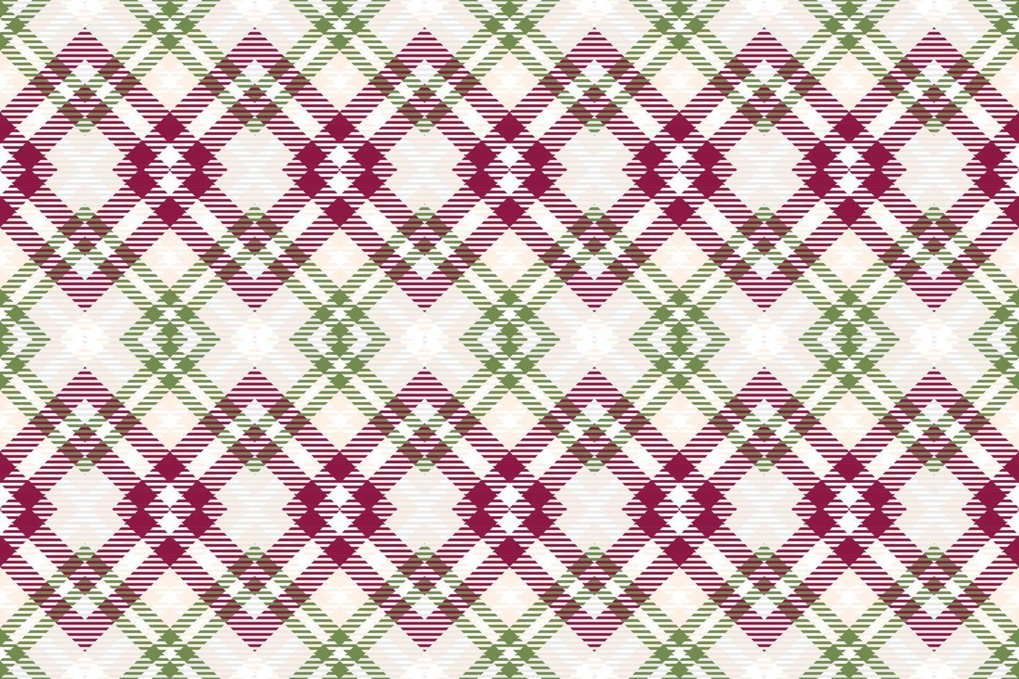 Check plaid pattern is a patterned cloth consisting of criss crossed, horizontal and vertical bands in multiple colours.plaid Seamless For scarf,pyjamas,blanket,duvet,kilt large shawl. vector