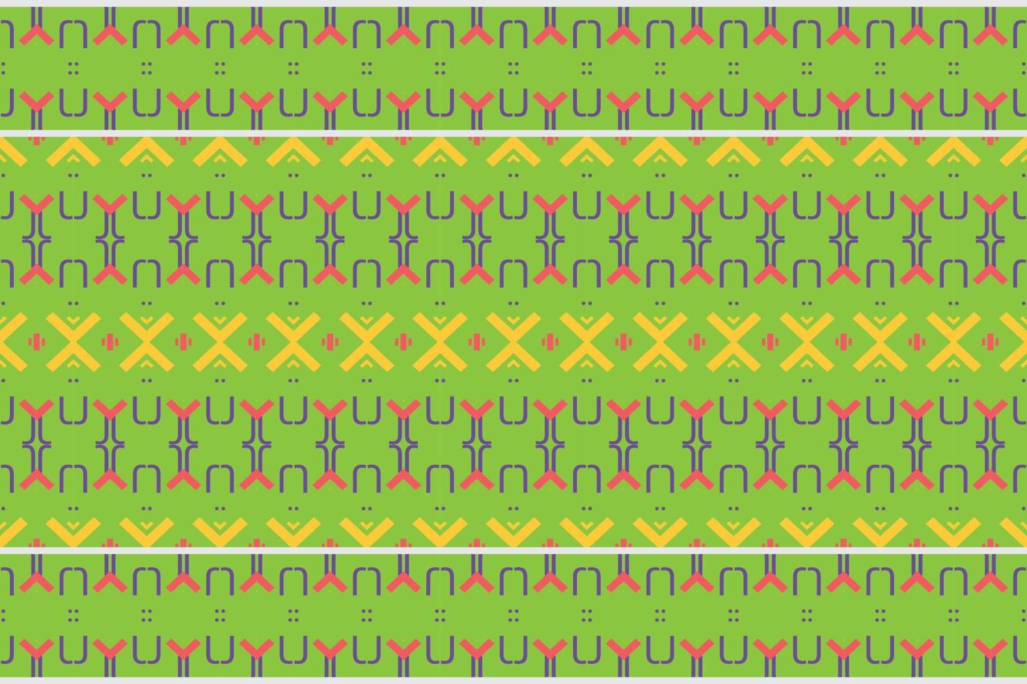 The geometric ethnic pattern design. traditional patterned wallpaper It is a pattern geometric shapes. Create beautiful fabric patterns. Design for print. Using in the fashion industry. vector