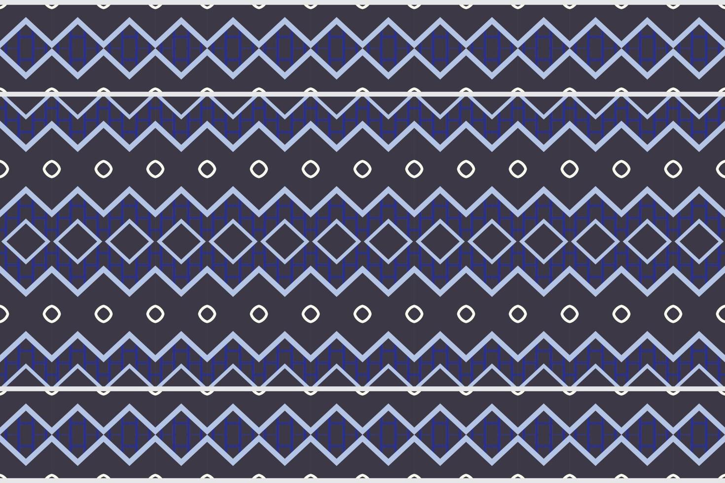 Geometric ethnic embroidery patterns. Geometric ethnic pattern traditional Design It is a pattern geometric shapes. Create beautiful fabric patterns. Design for print. Using in the fashion industry. vector