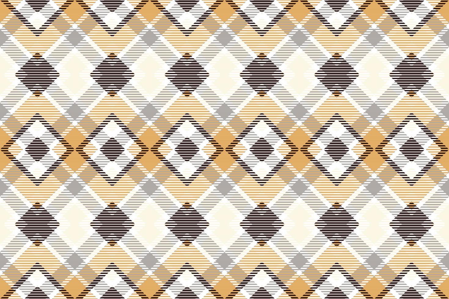 Checkered Simple plaid pattern is a patterned cloth consisting of criss crossed, horizontal and vertical bands in multiple colours.plaid Seamless For scarf,pyjamas,blanket,duvet,kilt large shawl. vector