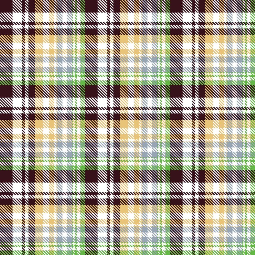 Check Plaids pattern is a patterned cloth consisting of criss crossed, horizontal and vertical bands in multiple colours.Seamless tartan for  scarf,pyjamas,blanket,duvet,kilt large shawl. vector