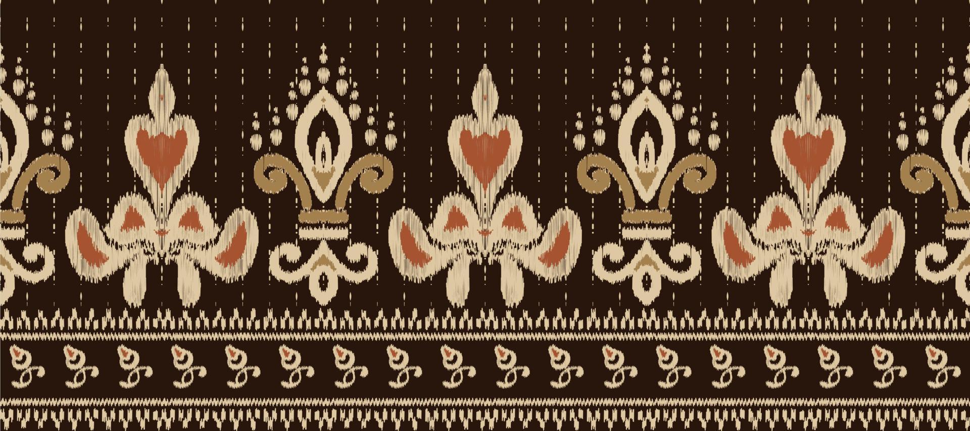 africano ikat damasco bordado antecedentes. geométrico étnico oriental modelo tradicional. ikat azteca estilo resumen vector ilustración. diseño para impresión textura,tela,sari,sari,alfombra.