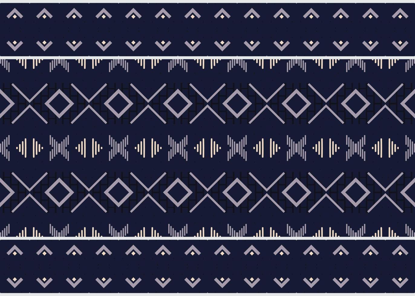 Ethnic pattern background. traditional pattern background It is a pattern geometric shapes. Create beautiful fabric patterns. Design for print. Using in the fashion industry. vector