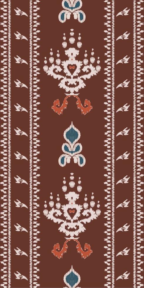 Ikat Damask 08 vector