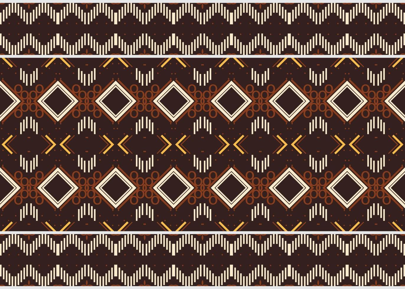 Ethnic diamond tribal color Geometric Traditional ethnic oriental design for the background. Folk embroidery, Indian, Scandinavian, Gypsy, Mexican, African rug, carpet. vector