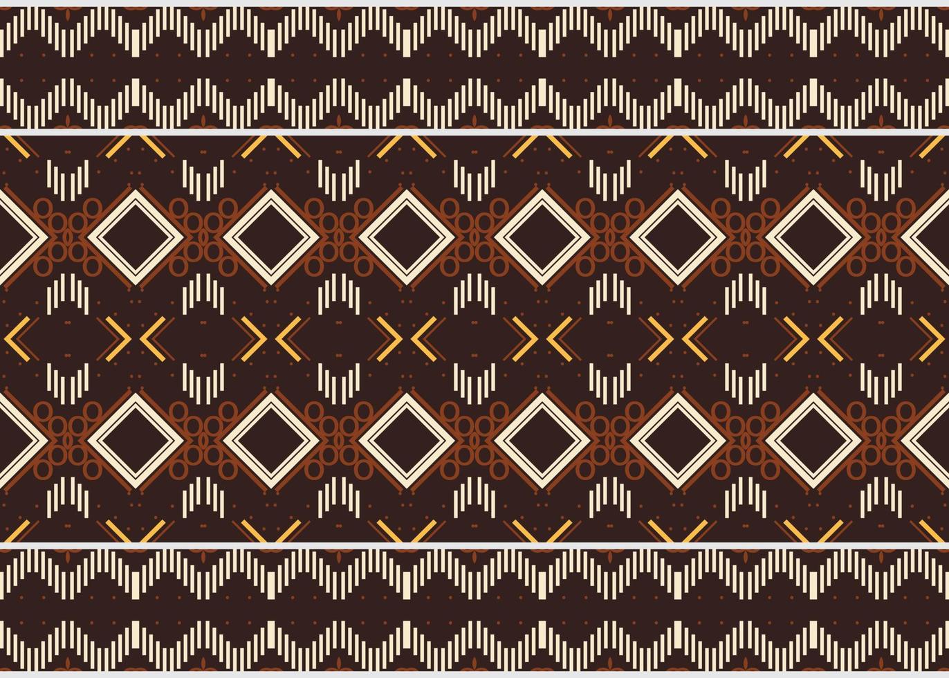 Ethnic diamond tribal color Geometric Traditional ethnic oriental design for the background. Folk embroidery, Indian, Scandinavian, Gypsy, Mexican, African rug, carpet. vector