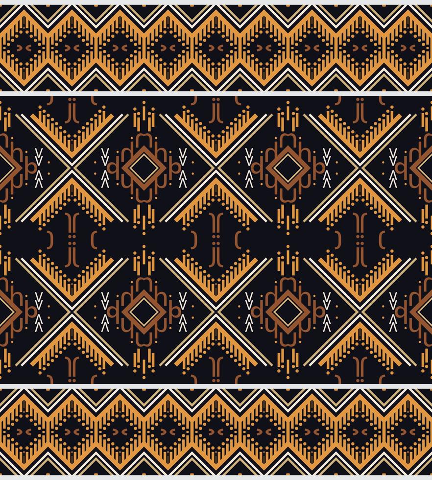 Ethnic design examples. It is a pattern geometric shapes. Create beautiful fabric patterns. Design for print. Using in the fashion industry. vector