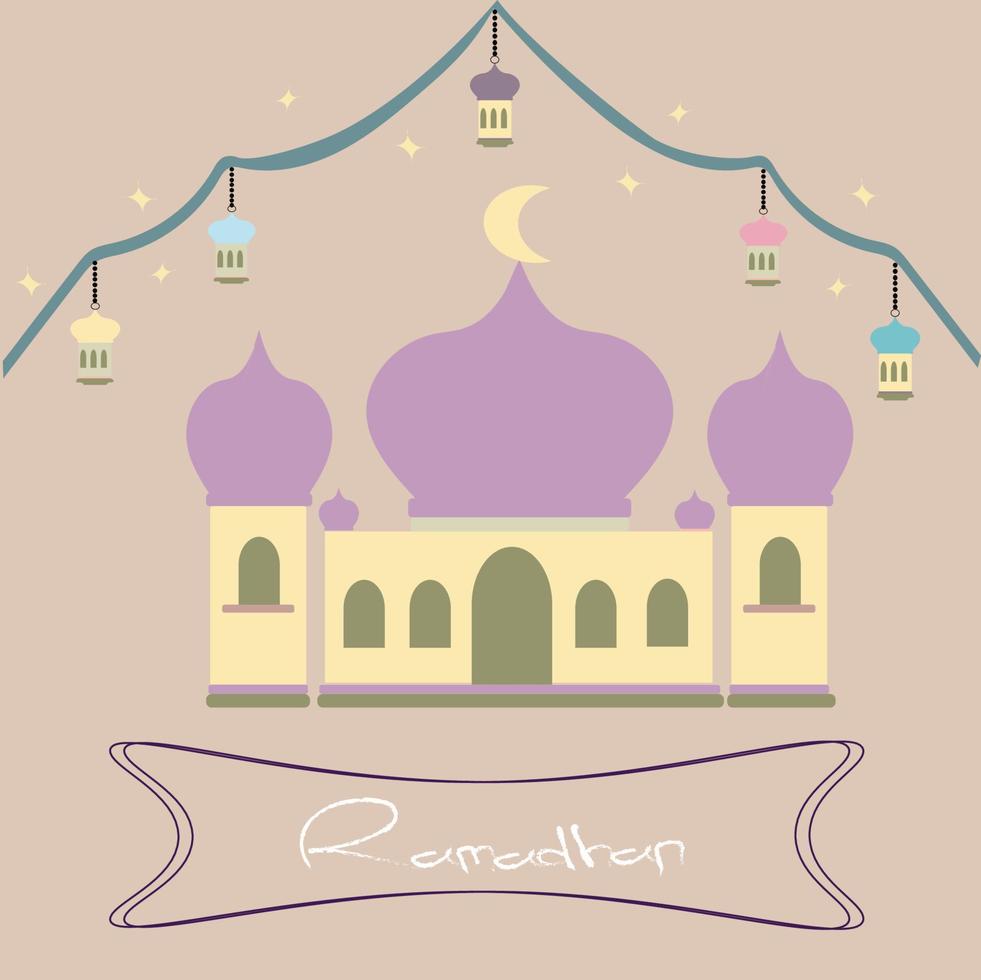 ramadhan Mubarak serie vector