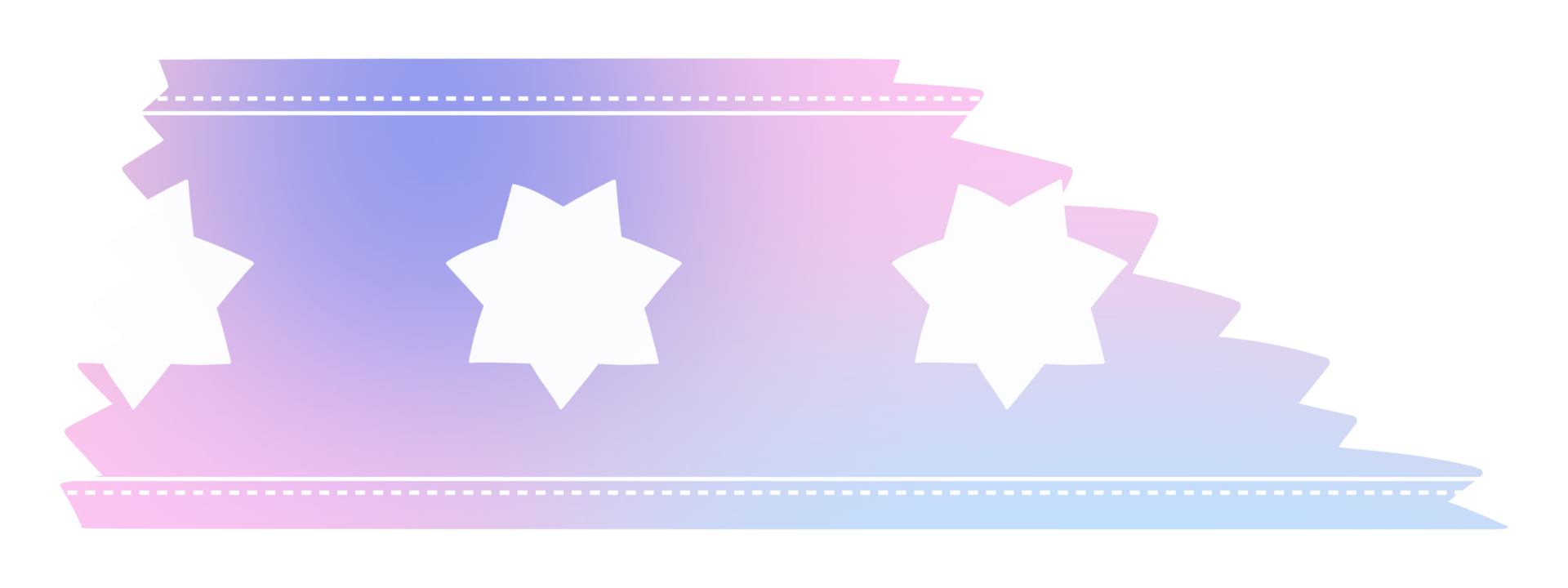 Washi-Tape mit Farbverlauf png