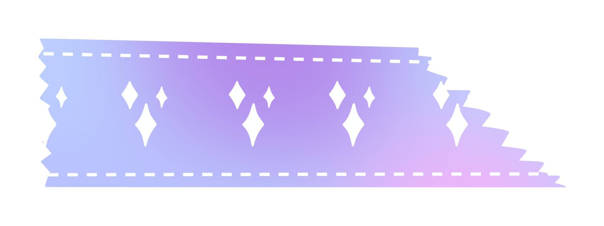 Washi-Tape mit Farbverlauf png