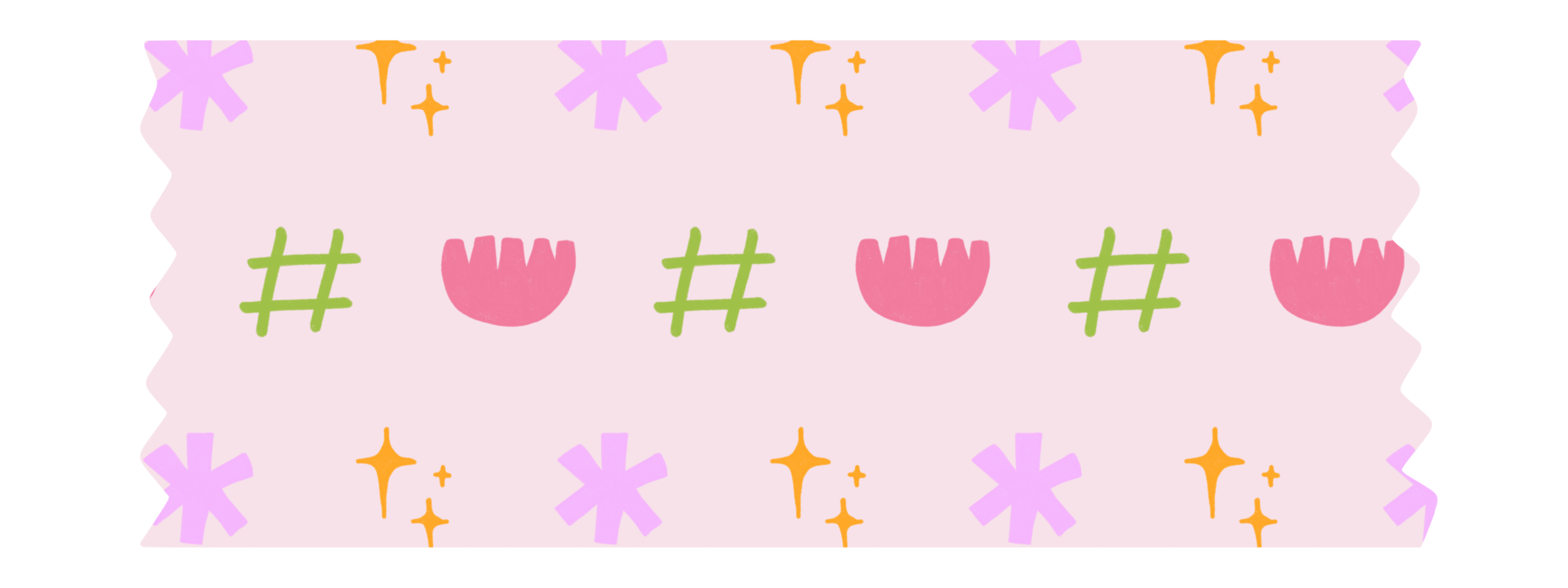 Cute washi tape png