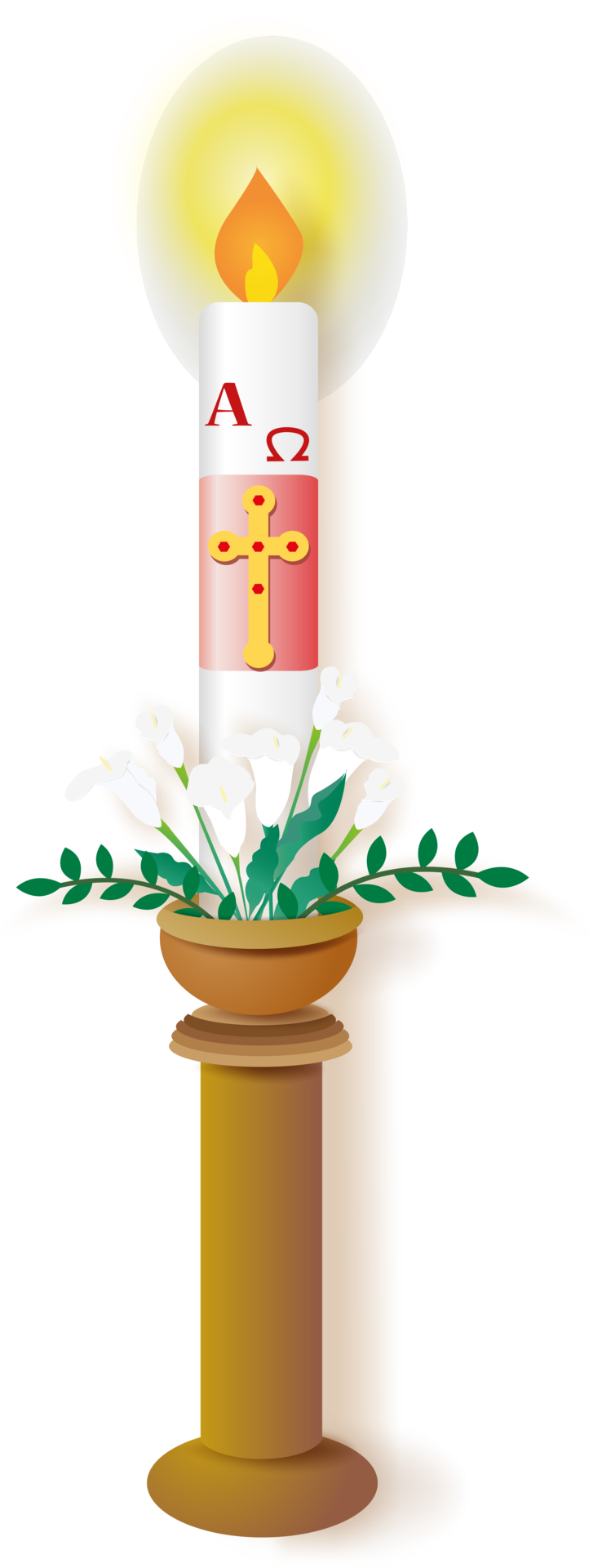 Paschal Candle For Easter Decoration 20981535 PNG Paschal Candle For Easter Decoration 20981535 PNG