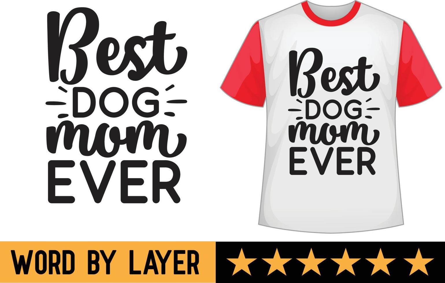 diseño de camiseta de perro svg vector