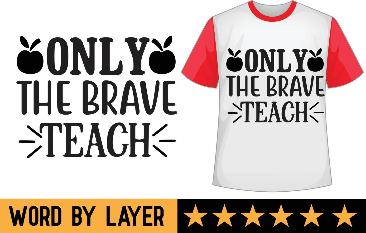 Teacher svg t shirt design vector