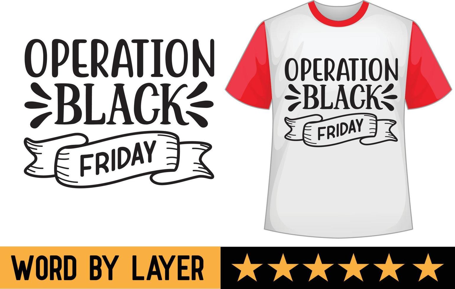 Black friday svg t shirt design vector