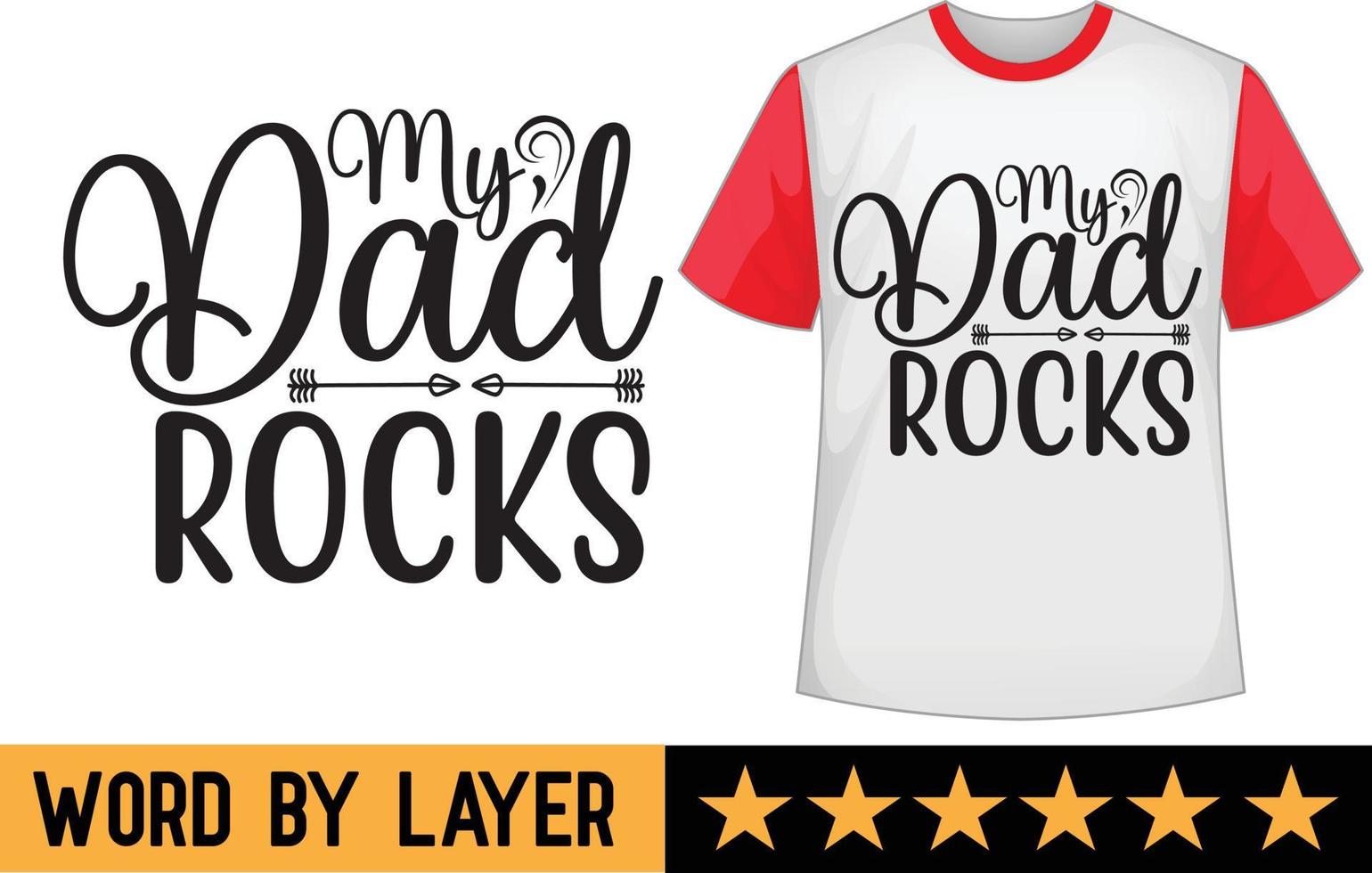Father's day svg t shirt design vector